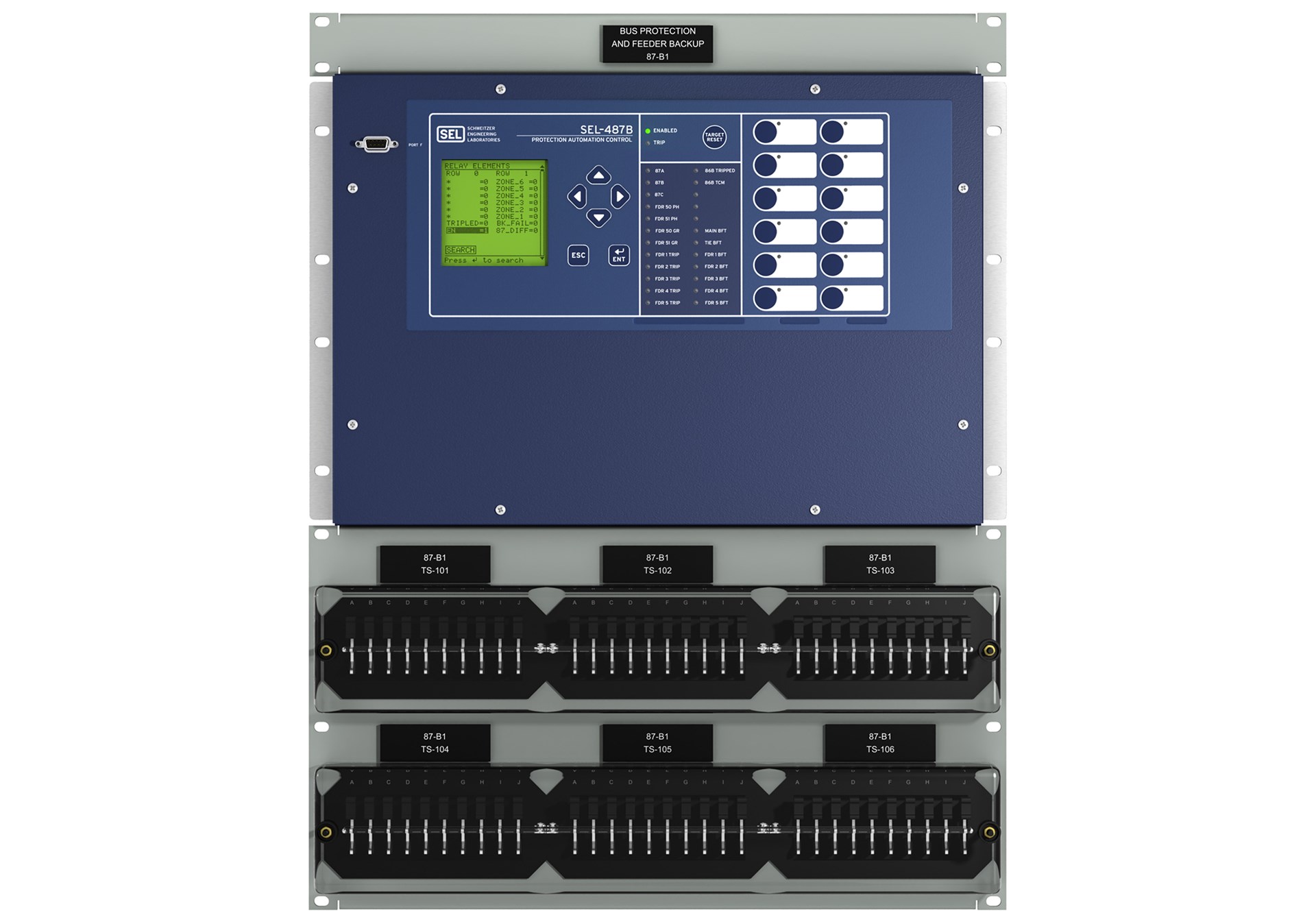487B Distribution Bus Protection Module